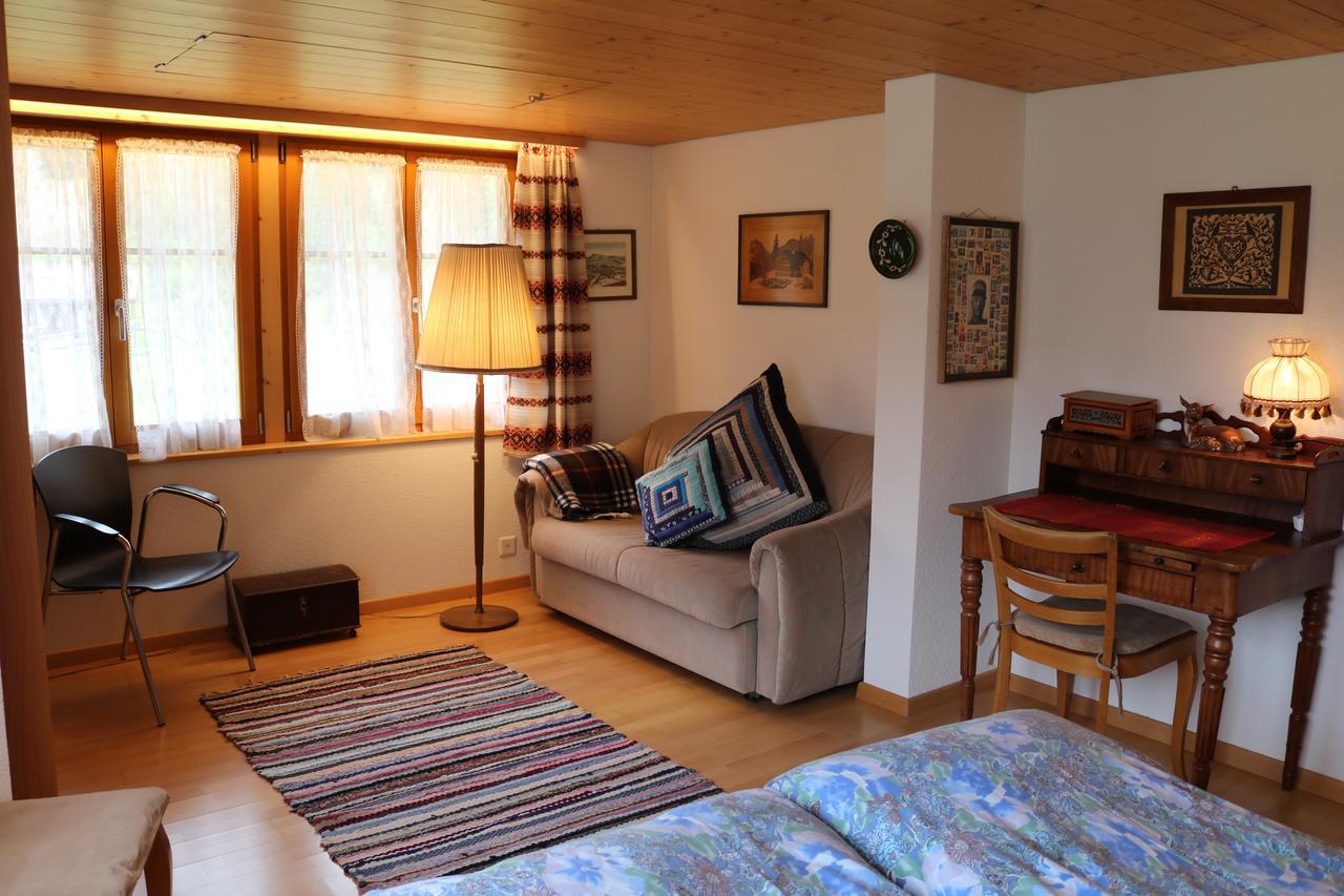 Appartamento Casa Antica Gstaad Esterno foto